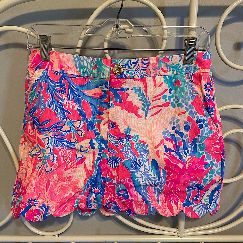 Lilly Pulitzer Collete Scallop Skort!
